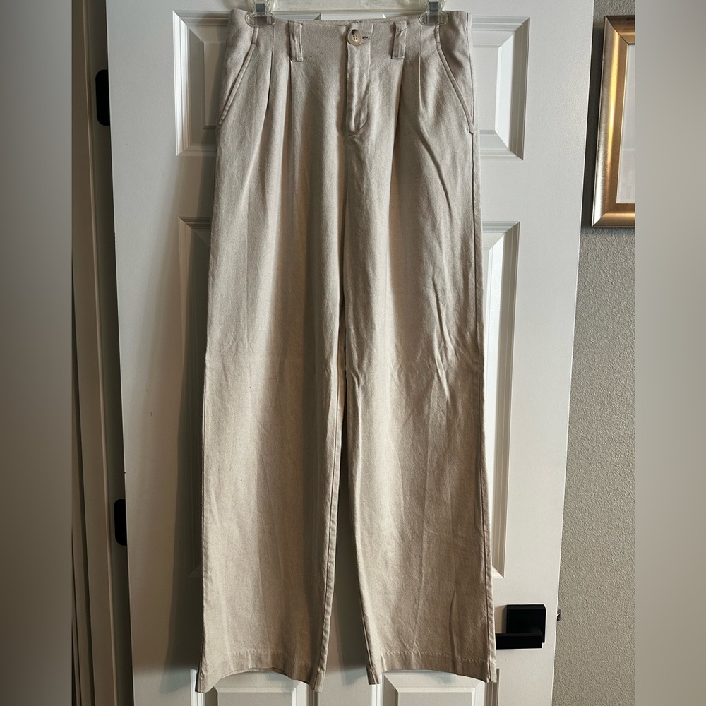 Stradivarius Linen Pants